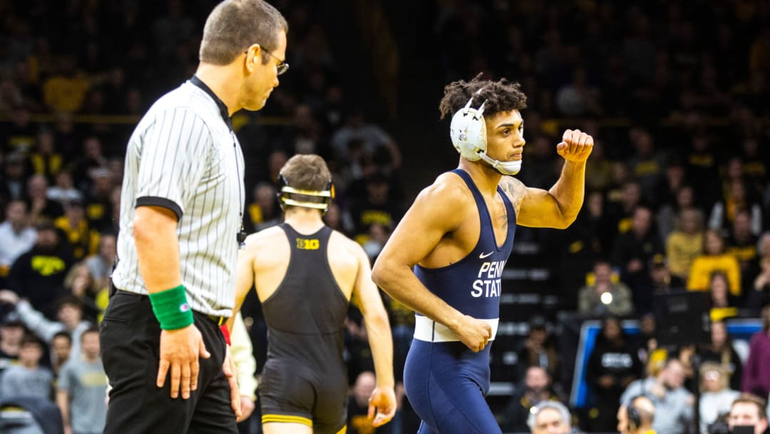 Iowa Wrestling Set to Run Away from Penn State, Big Ten Pack