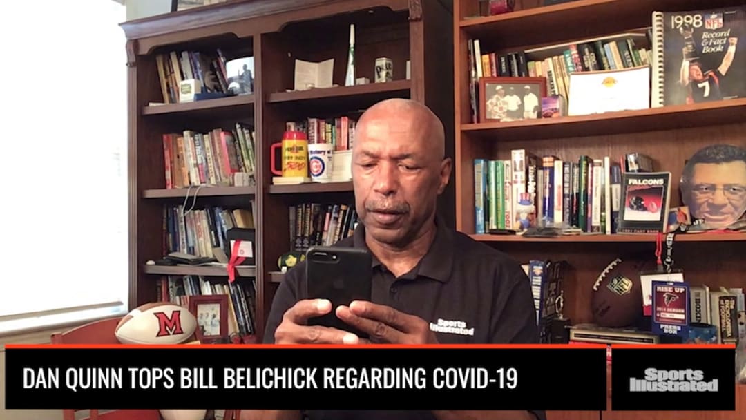 Yeah, '28-3,' But Dan Quinn Tops Bill Belichick Regarding COVID-19