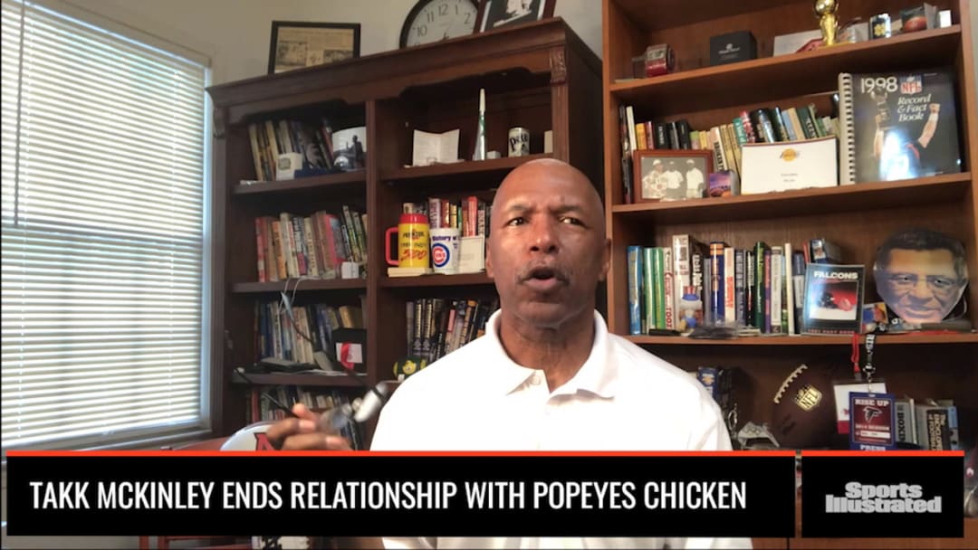 Atlanta Falcons DE Takk McKinley Ends Relationship With Popeyes Chicken