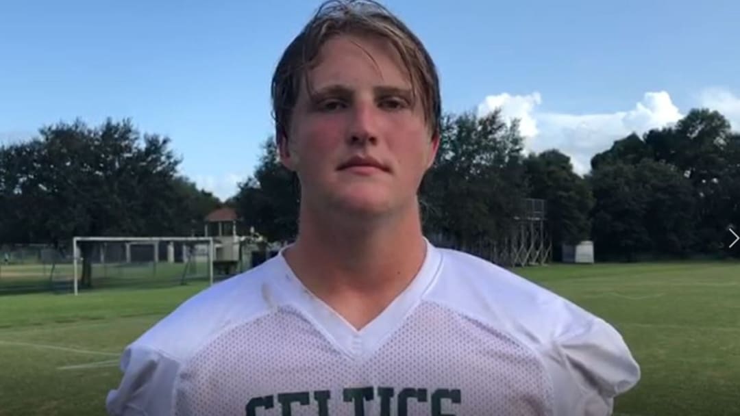 Checking In With Gators OL Commit Jake Slaughter, Trinity Catholic