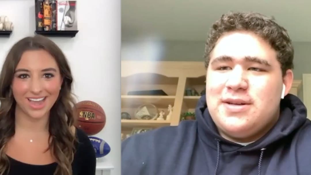 VIDEO: Illini 2021 3-star OL Commit Josh Kreutz w/ Illini Now/SI's Lauren Withrow
