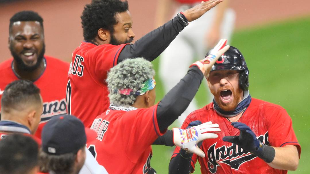 A .190 Hitter Booms Walk-off for Tribe