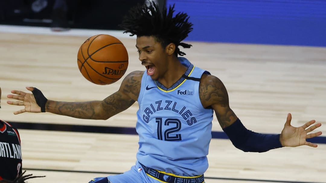 Memphis Grizzlies' Ja Morant finishes among the top in NBA jersey sells since the restart