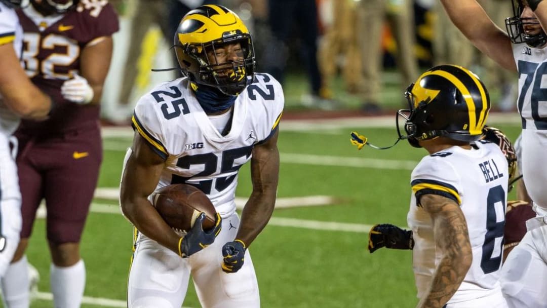 Michigan Players Revving Up For Wisconsin