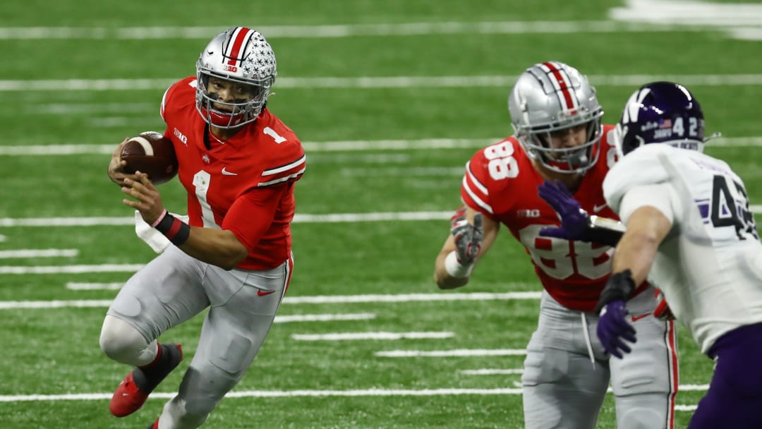 Mel Kiper Projects the 49ers to Trade Up for Justin Fields and Release Jimmy Garoppolo Mel Kiper Projects the 49ers to Trade Up for Justin Fields and Release Jimmy Garoppolo