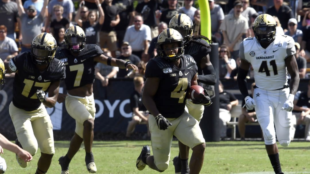Back for Moore: Purdue's Rondale Moore is Feeling Good, Back to 100%