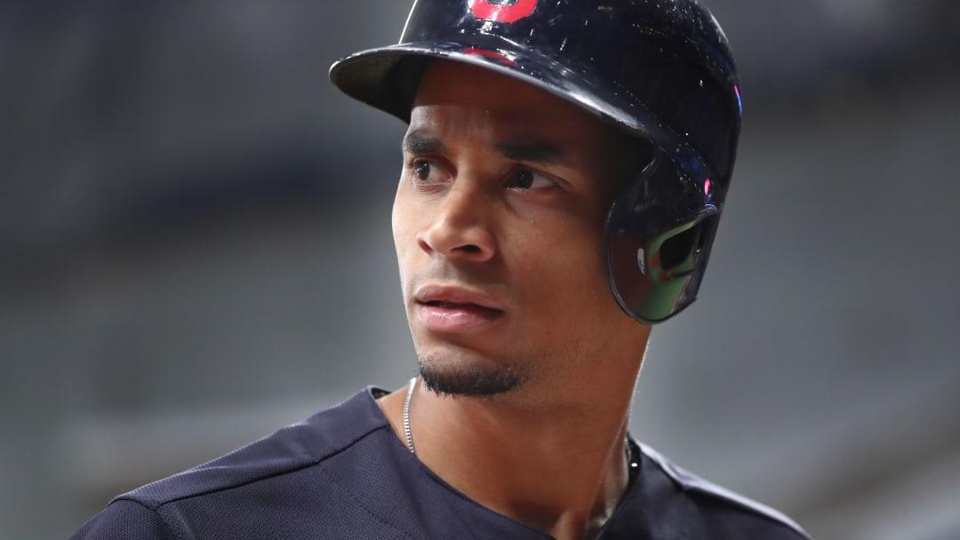 Indians OF Mercado Exits Game With Sprained Left Wrist