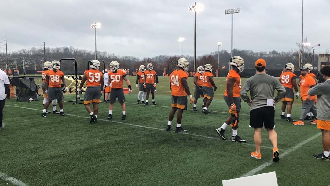 Watch: Sights and sounds from Tennessee's spring practice - March 10