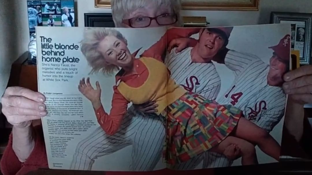 When the organist became a cover girl