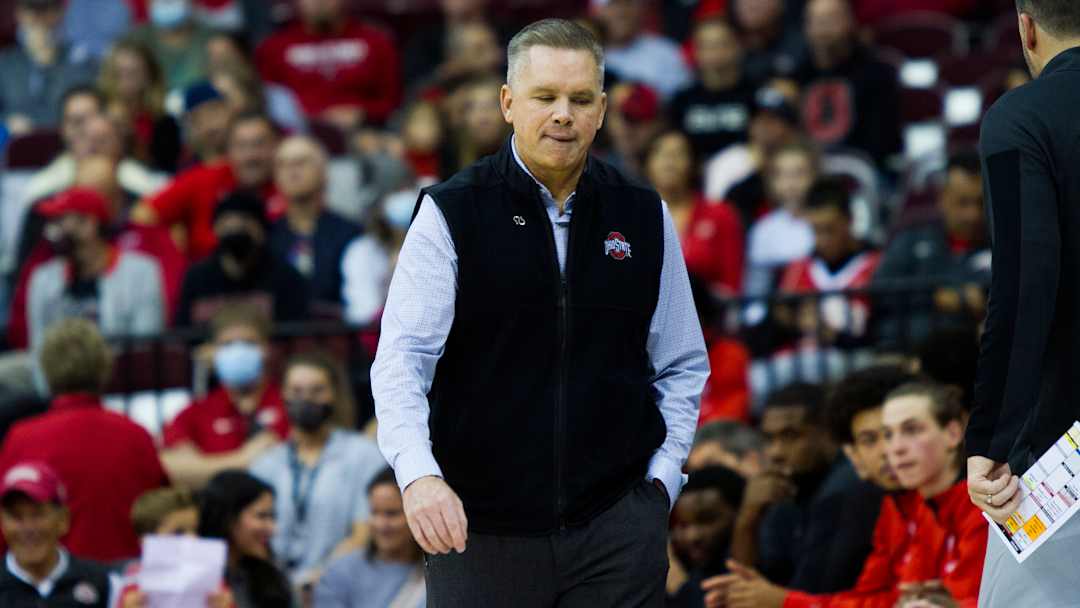 Chris Holtmann "Feeling Fine," Will Coach Buckeyes Tonight at Penn State