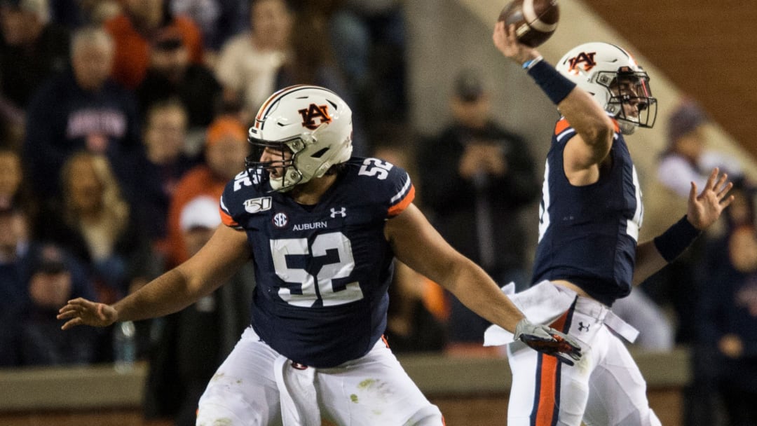 How good was Auburn's offensive line in '21?