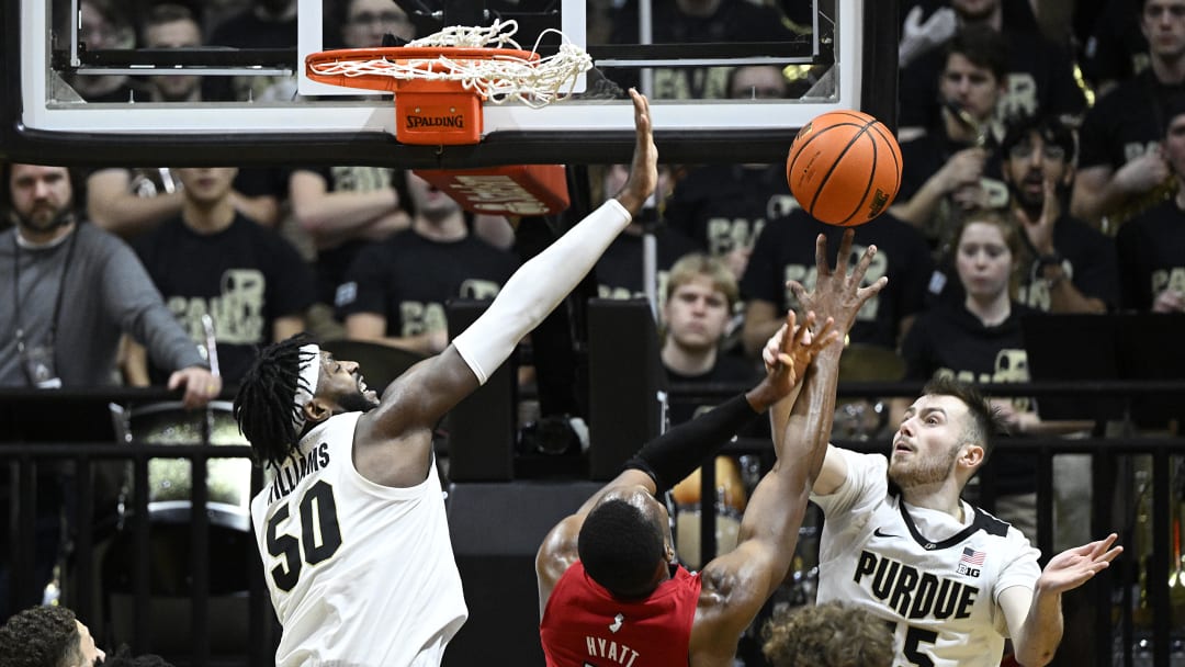 Purdue Guard Sasha Stefanovic Talks About the Win Over Rutgers, the Rest of the Regular Season and His Eighth-Place Tie For Most Career Three-pointers