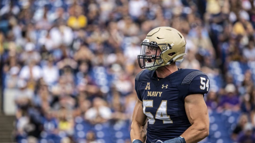 Navy LB Diego Fagot Signed by Ravens As Free Agent