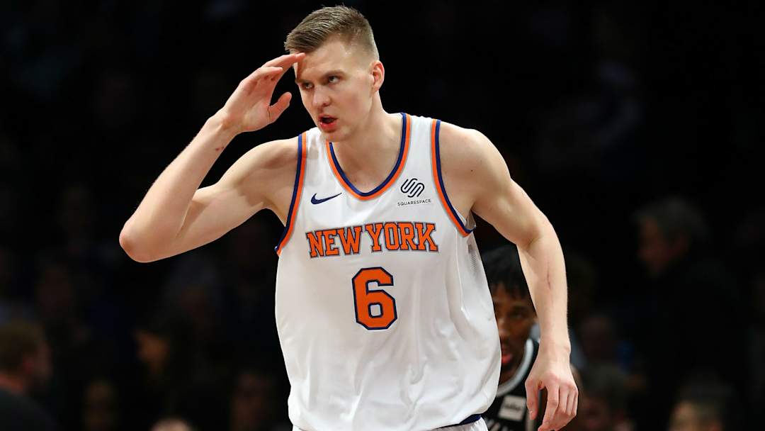 'Stop That Idiot!' Celtics Fans Nervous After Knicks Ex Kristaps Porzingis Trade