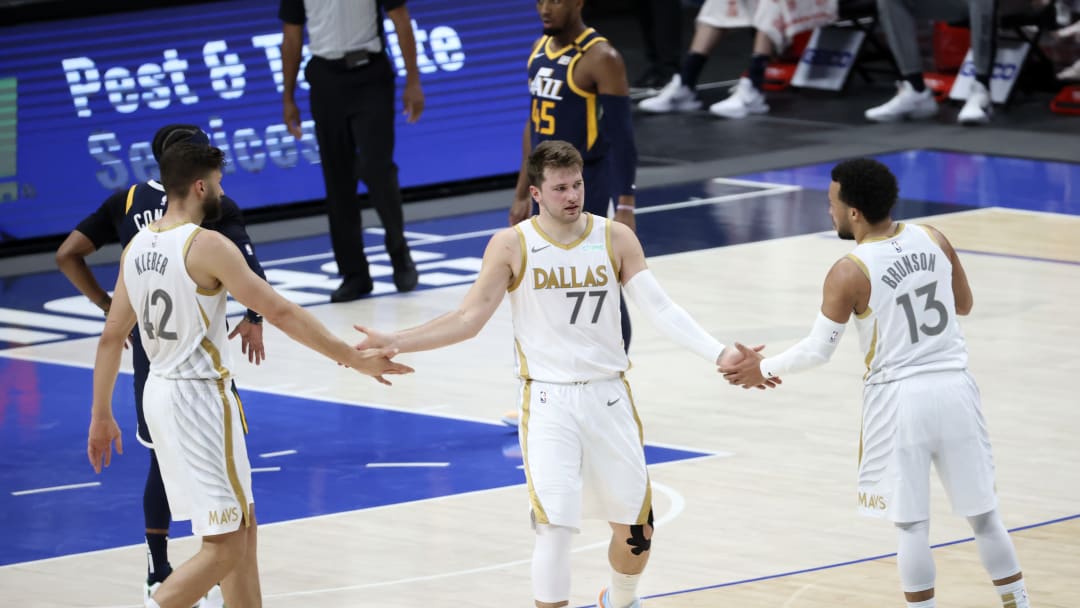 Mavs Defeat Top-Seeded Jazz 111-103 Behind Surprise Finney-Smith Performance