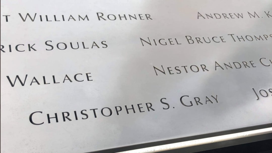 Remembering WVU's Own Chris Gray on the 20th Anniversary of 9/11