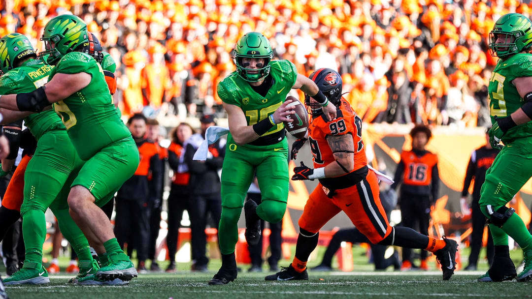 Three up/Three Down: Oregon Falls to Oregon State 38-34 Three up/Three Down: Oregon Falls to Oregon State 38-34