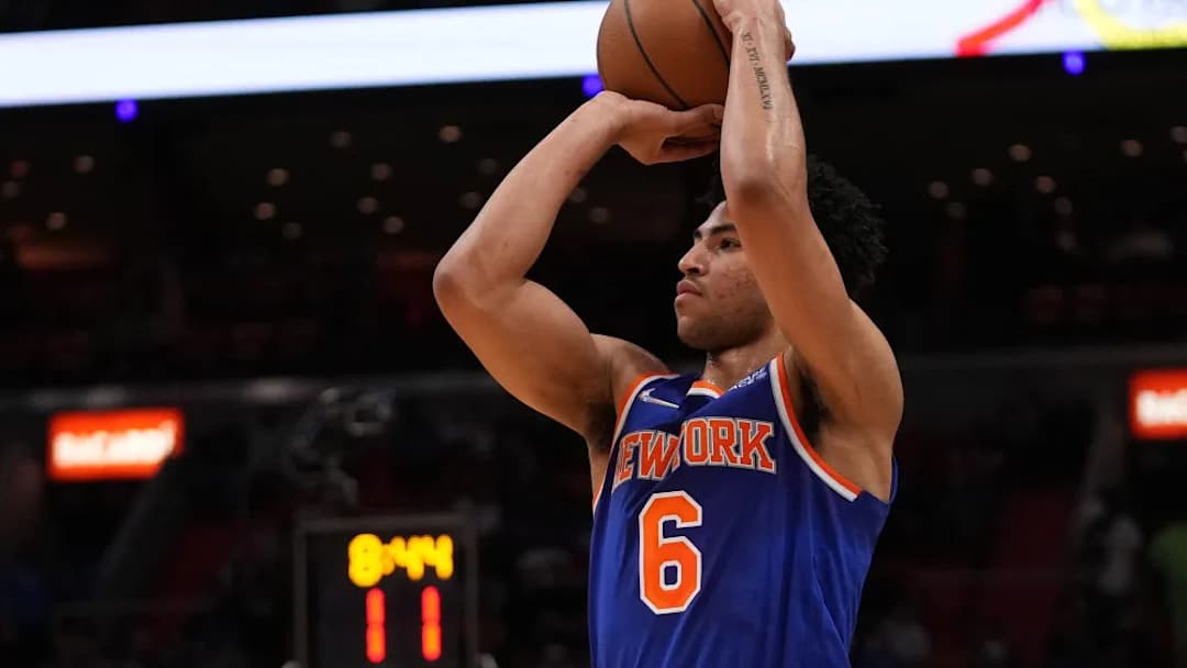 New Knicks Starter Quentin Grimes Impressing on Both Sides of the Ball