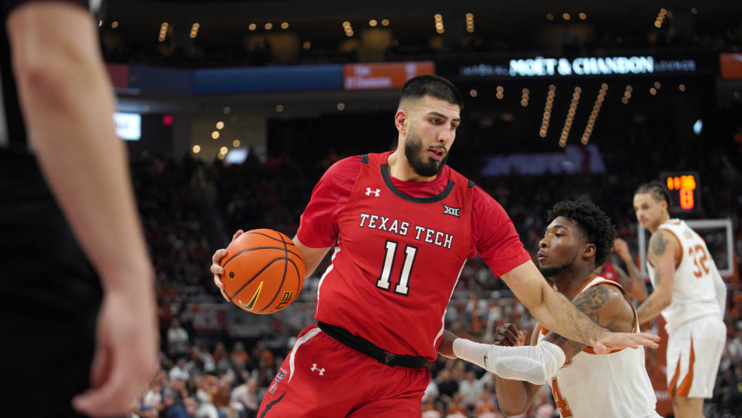 Red Raiders Suffer 81-74 Baylor Loss, Drop to 0-6 in Big 12 Play: Live Game Log
