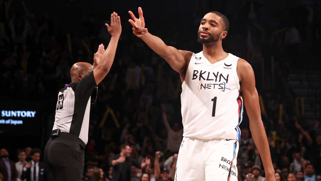 Mikal Bridges Reacts to Career Night vs. Heat