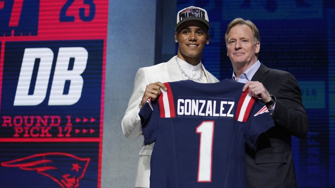 WATCH: Patriots Discussed Draft Trade with Commanders; Still Targeting Christian Gonzalez?
