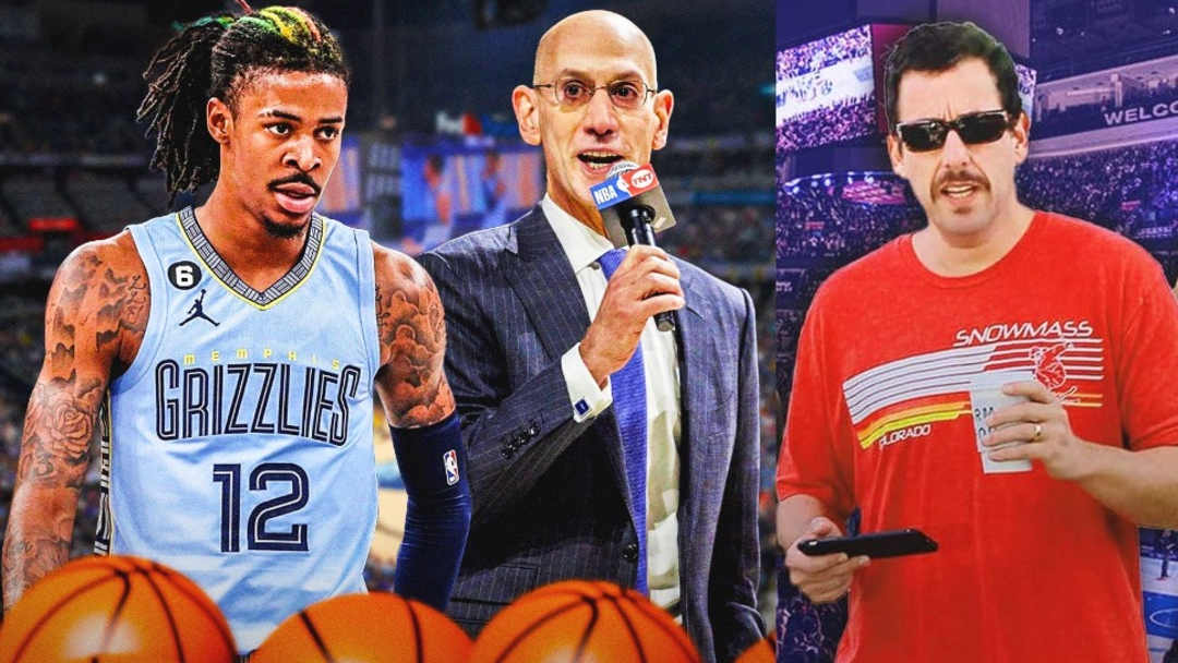 Ja Morant & Knicks Fan Adam Sandler Gun Joke From NBA Commissioner? Comedy is Hard