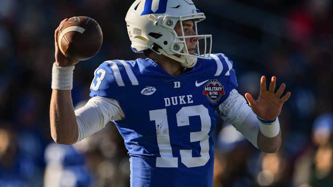 Duke QB Riley Leonard Aiming To Stay On The Upswing in 2023