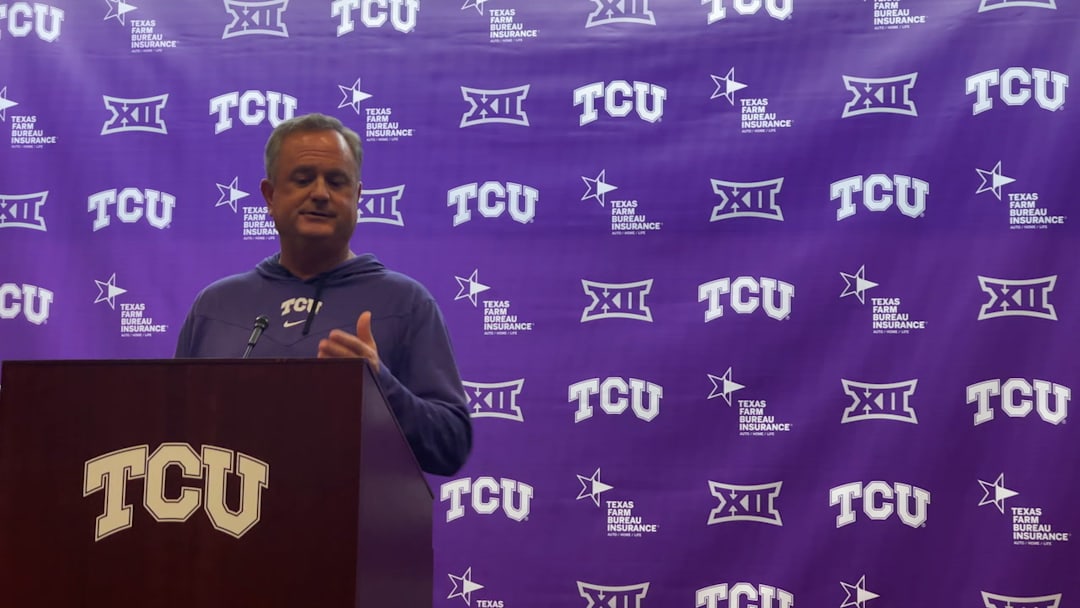 TCU Football Press Conference: Bye Week Buzz Pivots To SMU