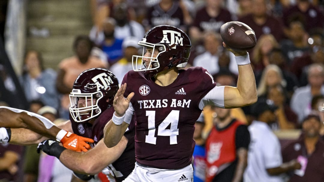 Max Johnson Does Just Enough in 'Freaking Awesome' First Texas A&M Start