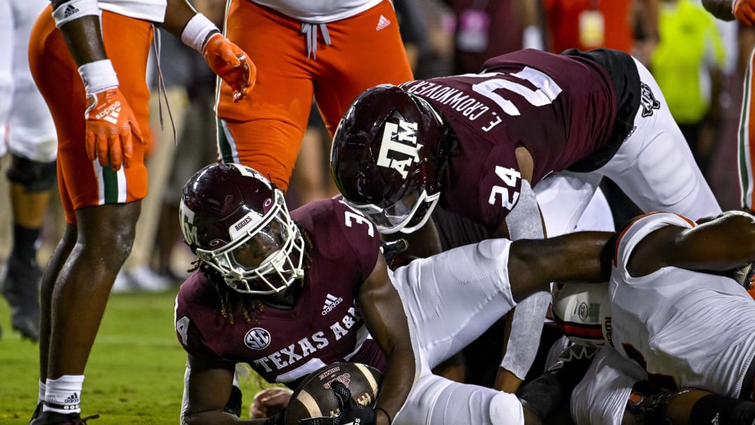 No. 24 Texas A&M Guts Out Win Over No. 13 Miami