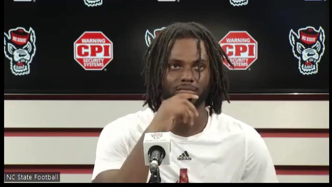 Postgame: Aydan White Discusses NC State's Win Over Texas Tech