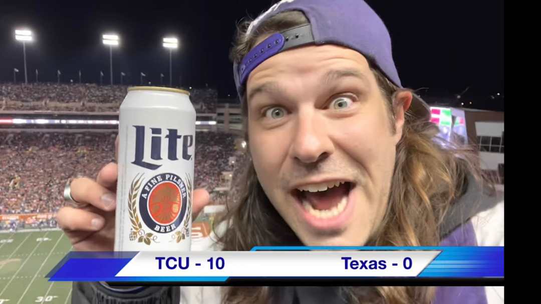 TCU Fans During the 2022 Texas Game (Feat. Texas Fans)