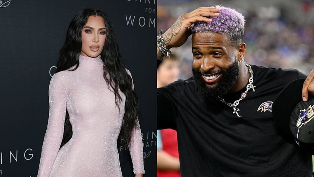 Kim Kardashian Rumored To Be Dating Odell Beckham Jr. of Ravens; Super Bowl Reveal?