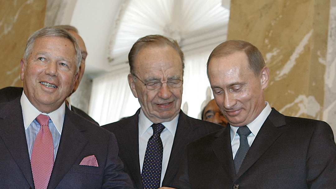 Vladimir Putin 'Could Kill Someone' with Kraft's 'Stolen' Patriots' Super Bowl Ring