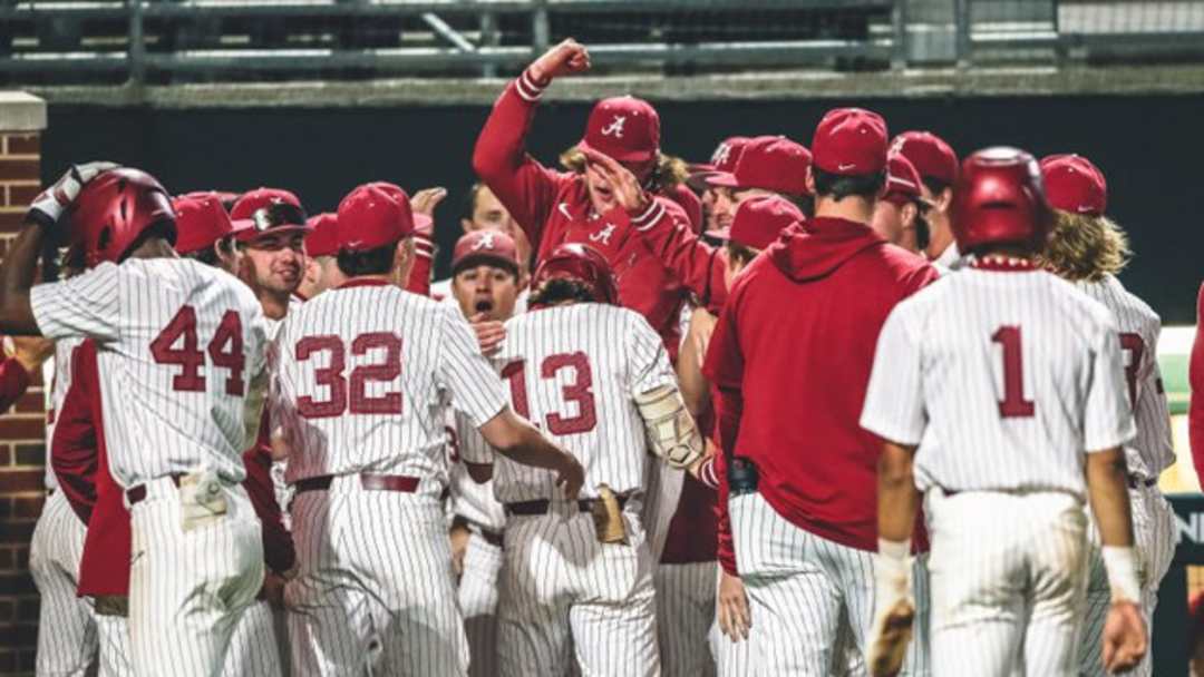 No. 14 Alabama Baseball Evens Series With No. 5 Tennessee