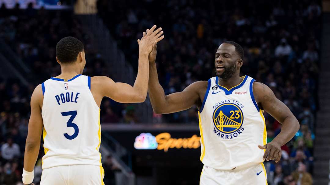 It Is Finally On: Washington Wizards Jordan Poole Versus Golden State Warriors Draymond Green