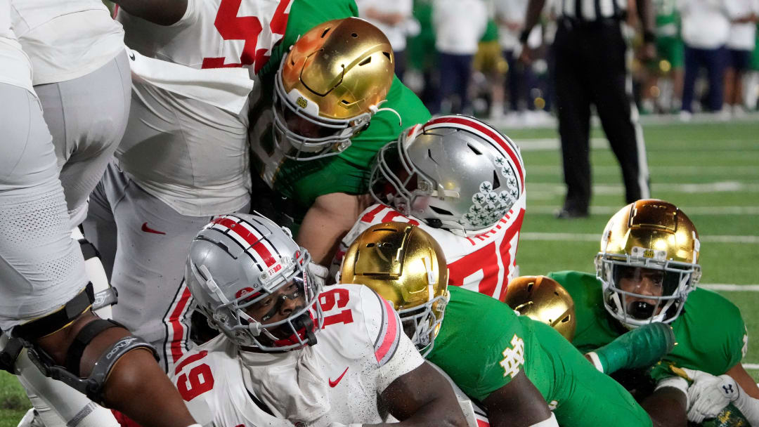 Ohio State RB Chip Trayanum Pushes Buckeyes Past Notre Dame