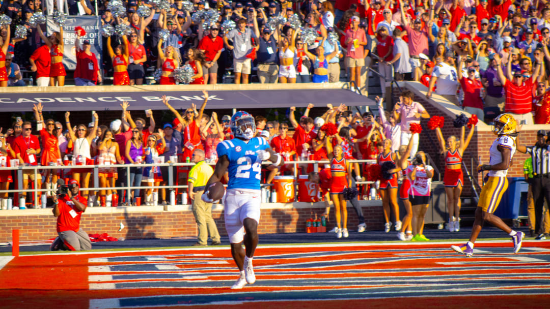 'Next Man Up' Ulysses Bentley IV Spearheaded Ole Miss Rebels Ground Game vs. Arkansas Razorbacks