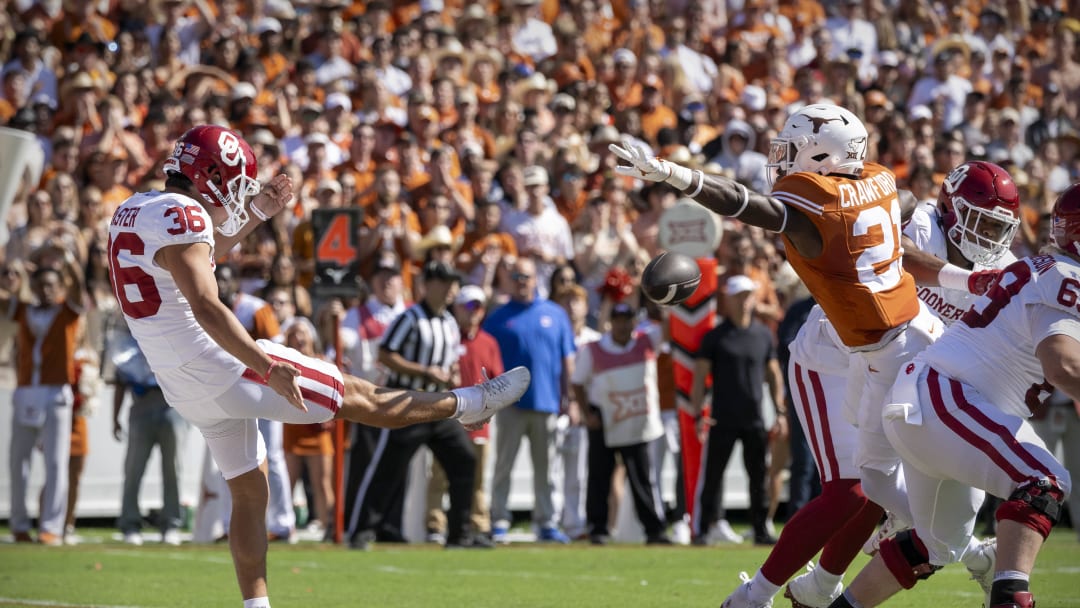 Why Special Teams Miscues Didn’t Cost Oklahoma In Win Over Longhorns