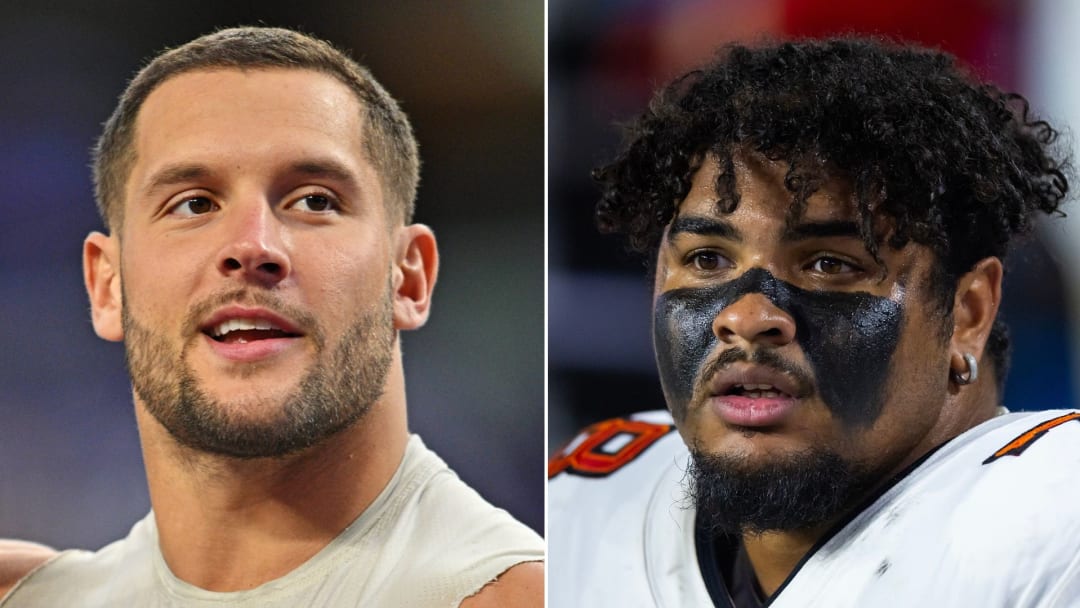 Tampa Bay Buccaneers Star Tristan Wirfs Previews Nick Bosa Matchup