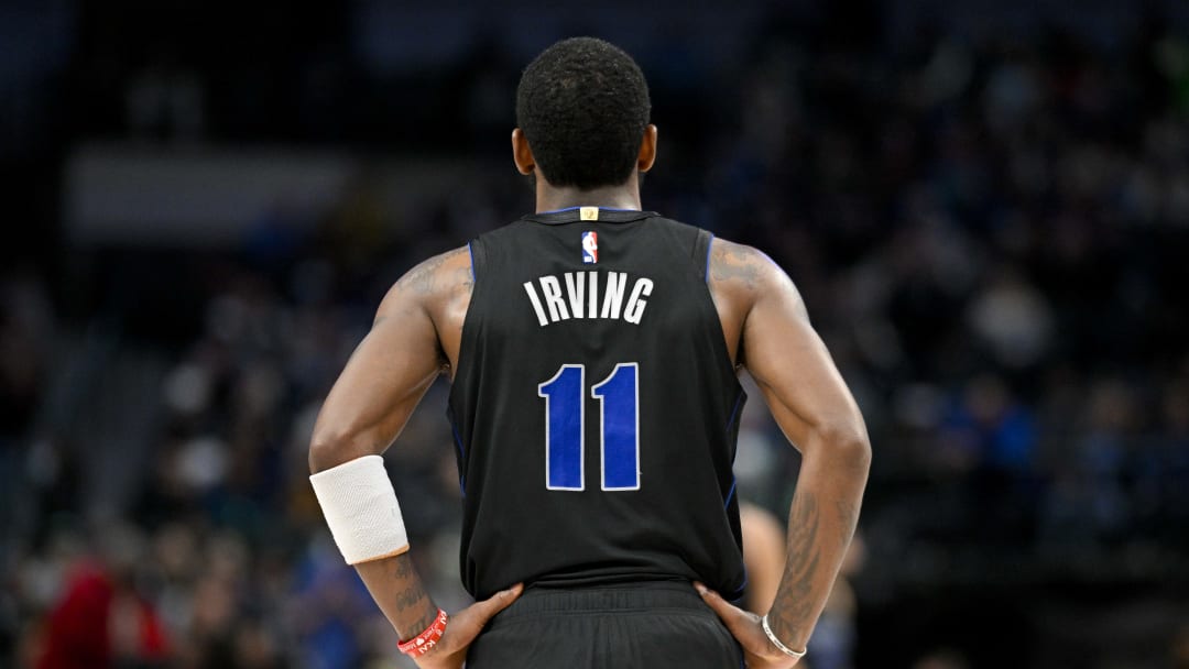 Kyrie Irving Struggles vs. Lakers; Former NFL Player Jinxed Mavs?