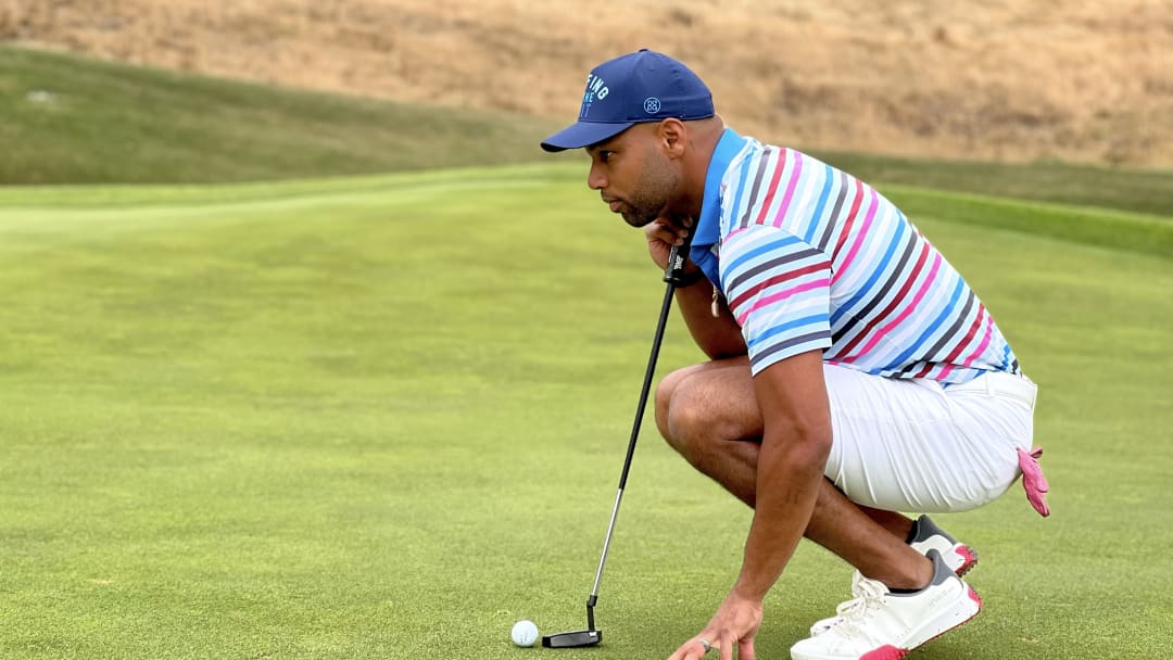 Golden Tate Takes G/FORE’s New Golf Shoe for a Whirl