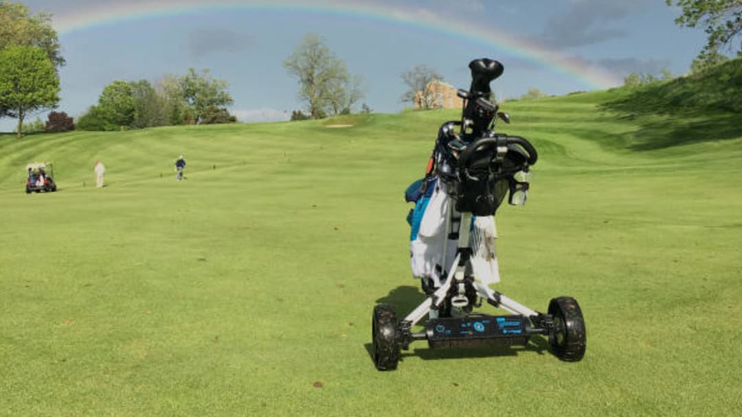 Stewart Golf, eWheels changing perception of hand-held carts