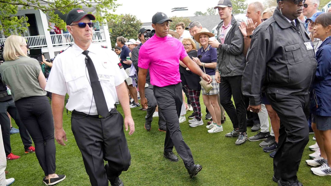 Tiger Woods Surprises in Wearing FootJoy Shoes at Augusta National