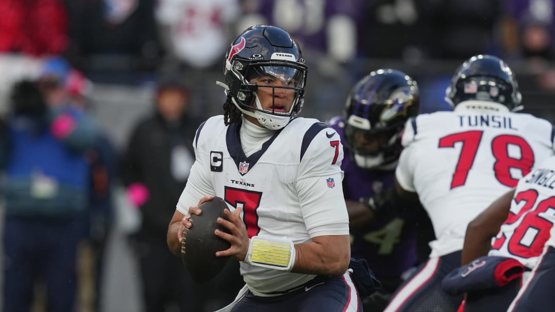 'West Coast Killer!' C.J. Stroud Earns Texans Praise as Rookie Season Ends in Playoff Loss at Ravens