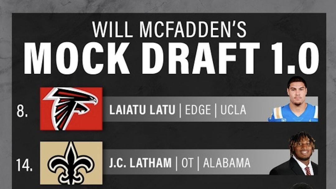 Will McFadden’s 2024 NFL Mock Draft 1.0