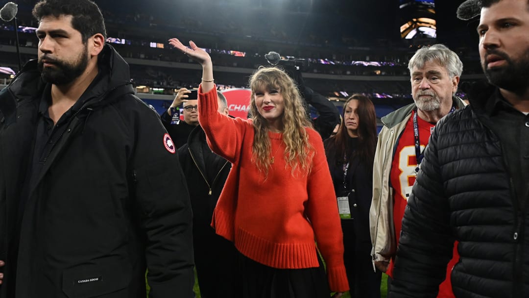 Travis Kelce Conjured Beastie Boys After Chiefs’ AFC Title Game Win, and Taylor Swift Loved It