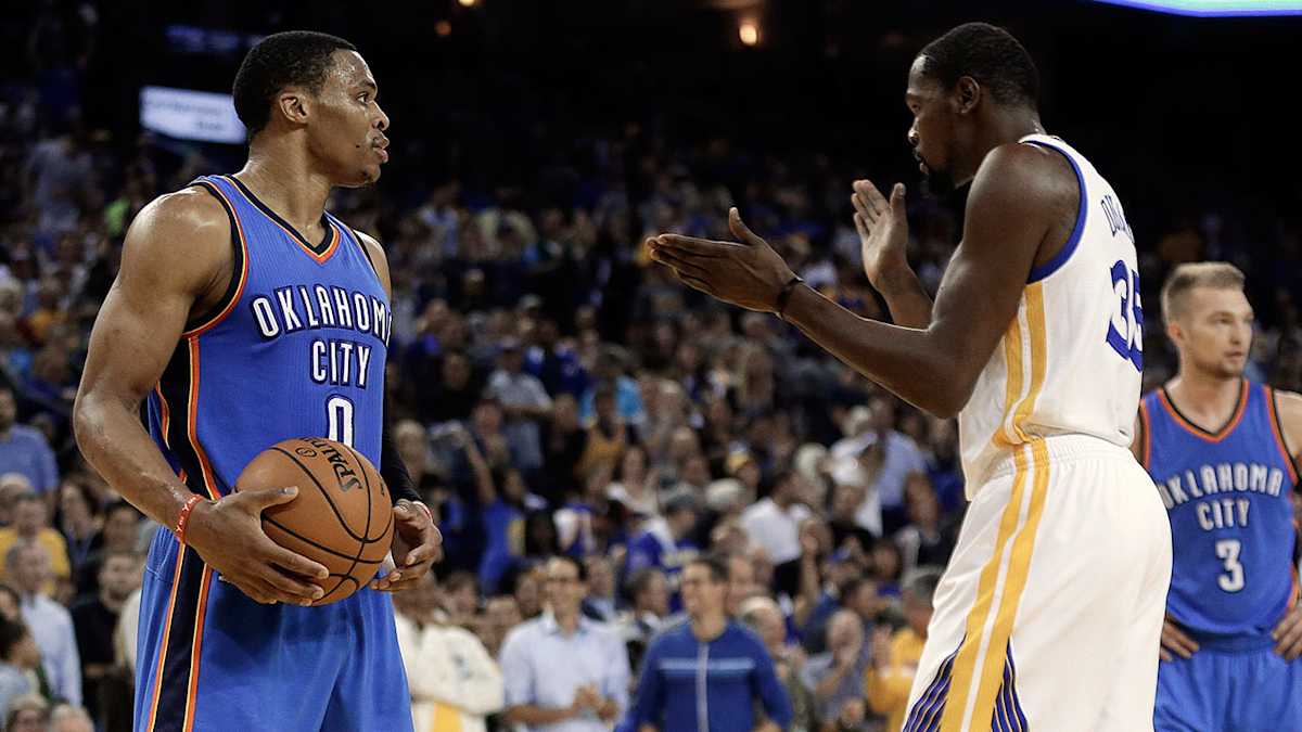 Kevin Durant Shreds Russell Westbrook, Thunder In Reunion - Sports  Illustrated, image size:1200x675