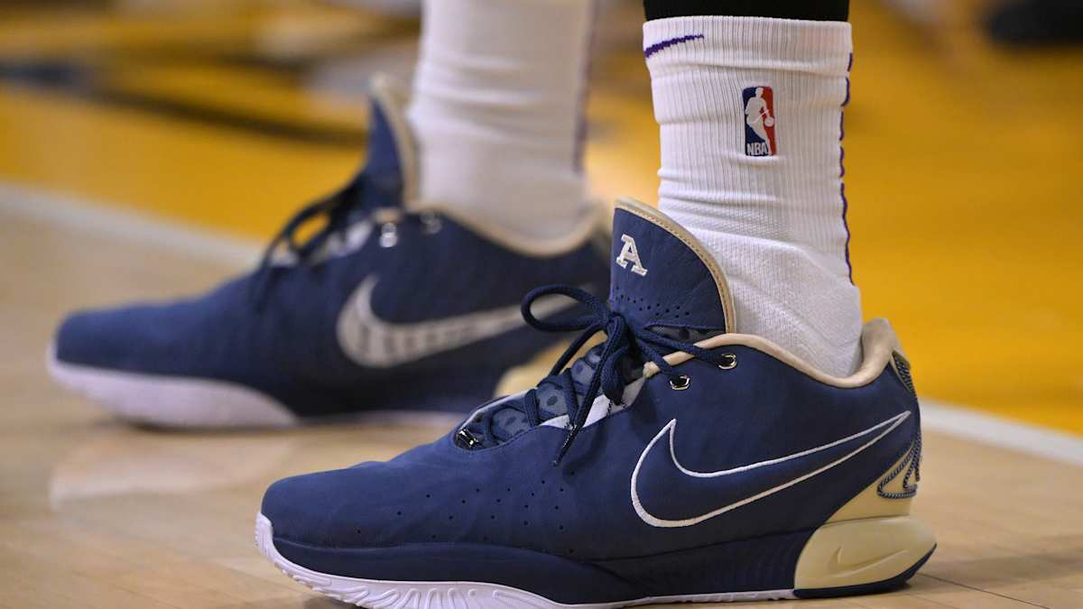 blue lebrons