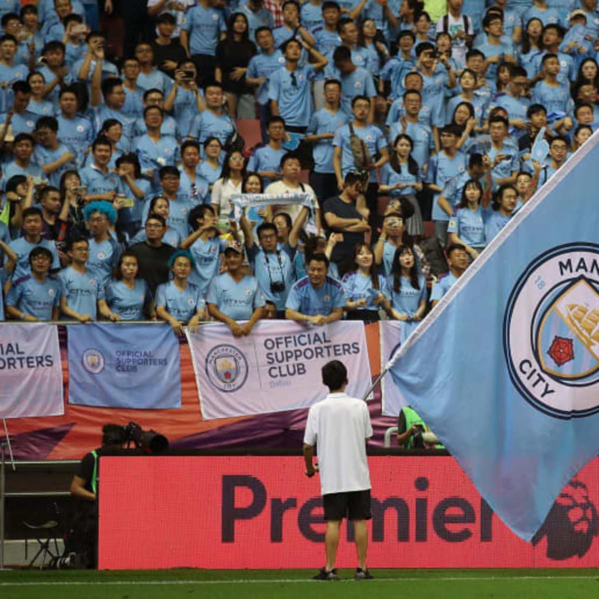 Man City Branded 'Disrespectful' to Chinese Fans After Participating in  Asia Trophy - Sports Illustrated, image size:1200x1200
